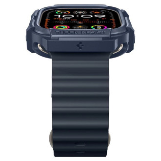 Pouzdro Spigen Rugged Armor pro Apple Watch Ultra 1/2 (49 mm) - tmavě modrá