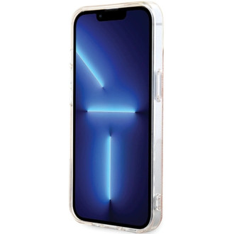 Guess IML 4G MagSafe pouzdro pro iPhone 15 / 14 / 13 - růžové