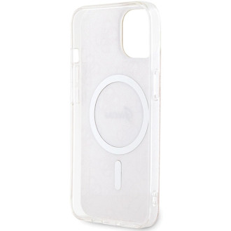 Guess IML 4G MagSafe pouzdro pro iPhone 15 / 14 / 13 - růžové