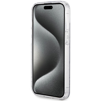 Guess IML GCube MagSafe pouzdro pro iPhone 15 / 14 / 13 - černé