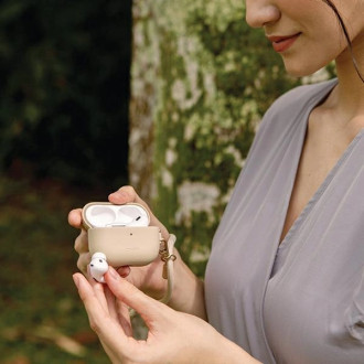 Uniq Coehl Haven pouzdro pro AirPods Pro 2 (2022/2023) – béžové