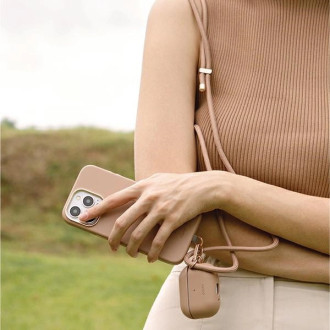 Uniq Coehl Haven pouzdro pro AirPods Pro 2 (2022/2023) – béžové