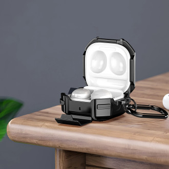 Dux Ducis SECG pouzdro pro Samsung Galaxy Buds Live / Buds Pro / Buds 2 / Buds 2 Pro - černé