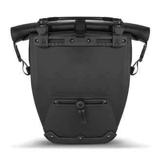 Wozinsky waterproof bicycle bag trunk pannier 25l black (WBB24BK)