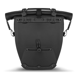 Wozinsky waterproof bicycle bag trunk pannier 25l black (WBB24BK)