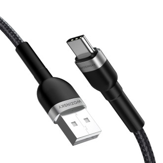 Wozinsky WNBAC1 kabel USB-A / USB-C 2,4A 1 m - černý
