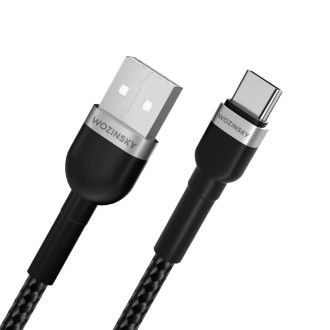 Wozinsky WNBAC2 USB-A / USB-C 2.4A kabel 2 m - černý
