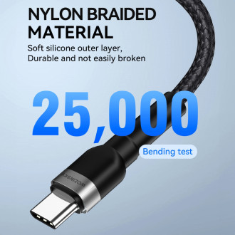 Wozinsky WNBAC2 USB-A / USB-C 2.4A kabel 2 m - černý