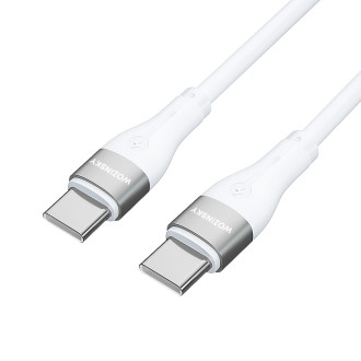 Wozinsky WSTCC2 USB-C / USB-C PD 65W kabel 2 m - bílý