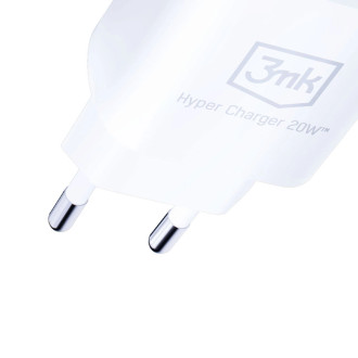 3MK HyperCharger 20W 1xUSB-C + 1xUSB-A PD / QC charger