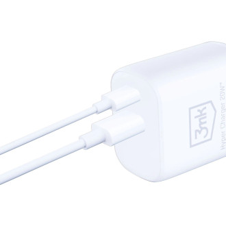 3MK HyperCharger 20W 1xUSB-C + 1xUSB-A PD / QC charger