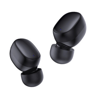 Bezdrátová Bluetooth sluchátka do uší 3mk FlowBuds - černá