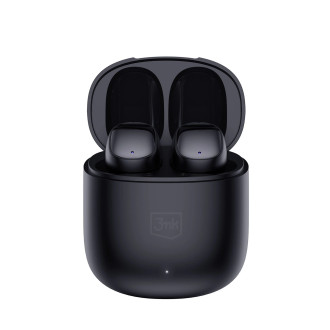 Bezdrátová Bluetooth sluchátka do uší 3mk FlowBuds - černá