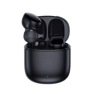 Bezdrátová Bluetooth sluchátka do uší 3mk FlowBuds - černá