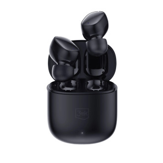 Bezdrátová Bluetooth sluchátka do uší 3mk FlowBuds - černá