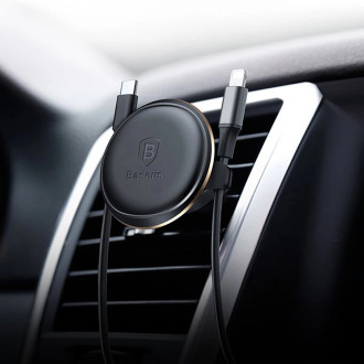 Magnetický držák ventilace do auta Baseus (Overseas Edition) - černý