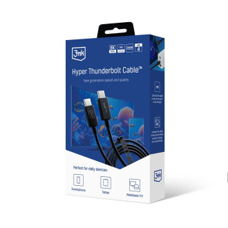 Příslušenství - 3mk Hyper ThunderBolt kabel 240W