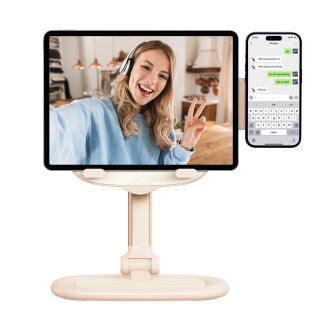 Supporto regolabile per tablet/telefono Baseus Seashell Series - rosa