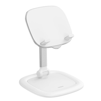 Supporto per tablet regolabile serie Baseus Seashell - bianco