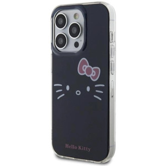 Custodia Hello Kitty IML Kitty Face per iPhone 15 Pro - nera