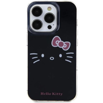 Custodia Hello Kitty IML Kitty Face per iPhone 15 Pro - nera