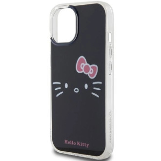 Custodia Hello Kitty IML Kitty Face per iPhone 15 - nera