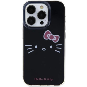 Custodia Hello Kitty IML Kitty Face per iPhone 15 Pro Max - nera