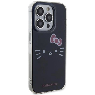 Custodia Hello Kitty IML Kitty Face per iPhone 15 Pro Max - nera