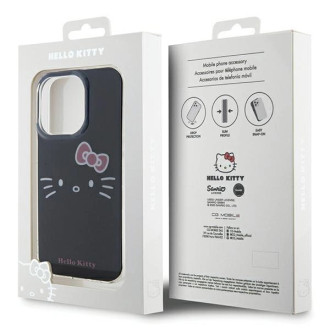 Custodia Hello Kitty IML Kitty Face per iPhone 15 Pro Max - nera