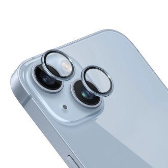 Kryt fotoaparátu 3mk Lens Protection Pro pro iPhone 14 - modrý