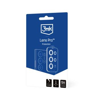 3mk Lens Protection Pro kryt fotoaparátu pro Samsung Galaxy A14 / A34 5G - černý