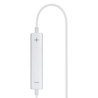 Kabelová sluchátka USB-C 3mk – bílá