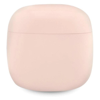 Bluetooth sluchátka Guess Classic EST Logo TWS + dokovací stanice - růžová