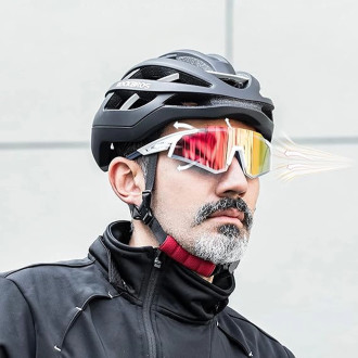 Polarizační cyklistické brýle Rockbros SP297 - bílé