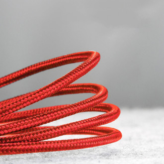 Baseus Cafule Cable odolný nylonový kabel USB / USB-C QC3.0 3A 1M červený (CATKLF-B09)