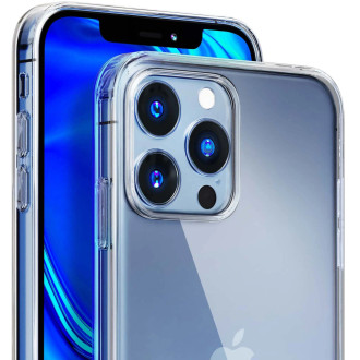 Pouzdro pro iPhone 13 Pro silikonové řady 3mk Clear Case - průhledné
