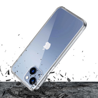 Pouzdro na iPhone 14 silikonové z řady 3mk Clear Case - průhledné