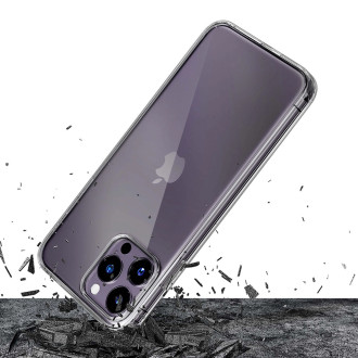 Silikonový obal na iPhone 14 Pro z řady 3mk Clear Case - průhledný
