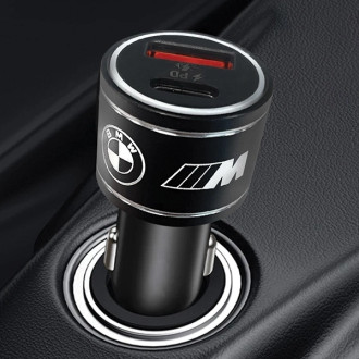 BMW nabíječka BMCCMUSBCK PD-QC 3.0 20W Fast Charge černá/černá M Edition