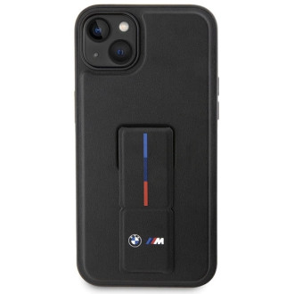 Pouzdro BMW BMHCP14S22GSLK iPhone 14 6,1&quot; černo/černé pevné pouzdro Grip Hot Stamp