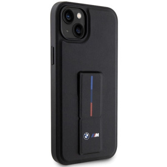 Pouzdro BMW BMHCP14S22GSLK iPhone 14 6,1&quot; černo/černé pevné pouzdro Grip Hot Stamp