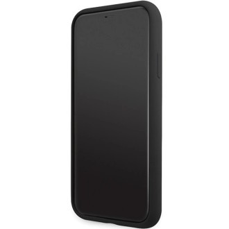 Karl Lagerfeld KLHCN61SKSVGK iPhone 11 / Xr 6,1&quot; černý/černý pevný obal silikonový podpis