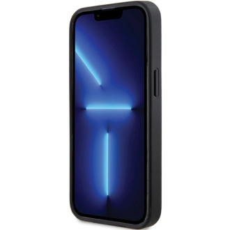 Pouzdro Guess GUHMP13LPSAHMCK pro iPhone 13 Pro / 13 - černé Saffiano MagSafe