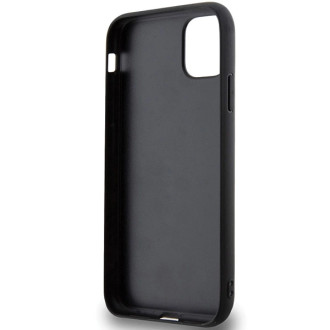 Karl Lagerfeld KLHCN613DMKRLK iPhone 11 / Xr 6,1&quot; černý/černý pevný obal 3D Rubber Multi Logo