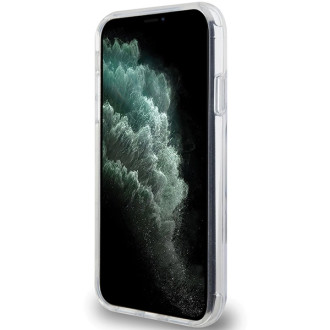 Karl Lagerfeld KLHMN61HMRSKCH iPhone 11 / Xr 6,1&quot; bílé/bílé pevné pouzdro Ring Stand Karl&amp;Choupette MagSafe