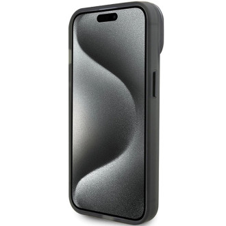 Ferrari Ring Stand 2023 Collection MagSafe Case pro iPhone 15 Plus / 14 Plus – černý