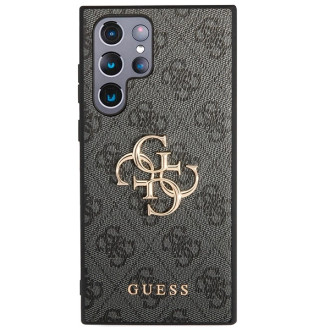 Pouzdro Guess 4G Big Metal Logo pro Samsung Galaxy S24 Ultra - černé