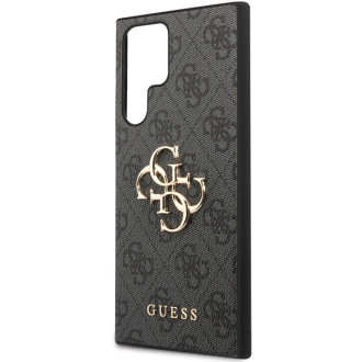 Pouzdro Guess 4G Big Metal Logo pro Samsung Galaxy S24 Ultra - černé