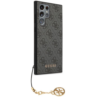 Pouzdro Guess 4G Charms Collection pro Samsung Galaxy S24 Ultra - černé