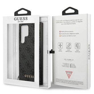 Pouzdro Guess 4G Charms Collection pro Samsung Galaxy S24 Ultra - černé